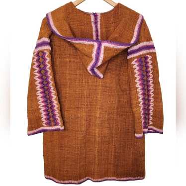 Vintage Artisan Wool Open 70s Jacket