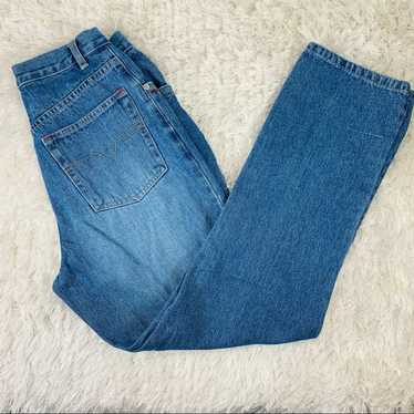 Y2K 90s High Rise Jeans S27" Waist Medium Wash - image 1