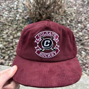 Vintage Colgate University Hockey Corduroy Hat