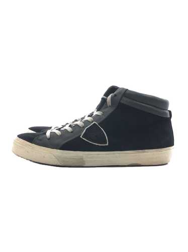 Philippe Model High Cut Sneakers/42/Blk/Suede Shoe
