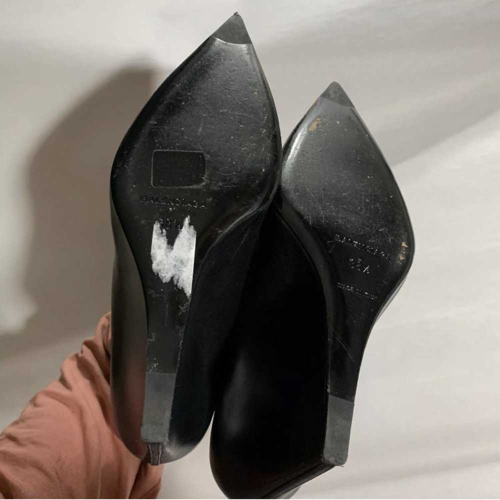 Balenciaga Knife leather heels - image 10