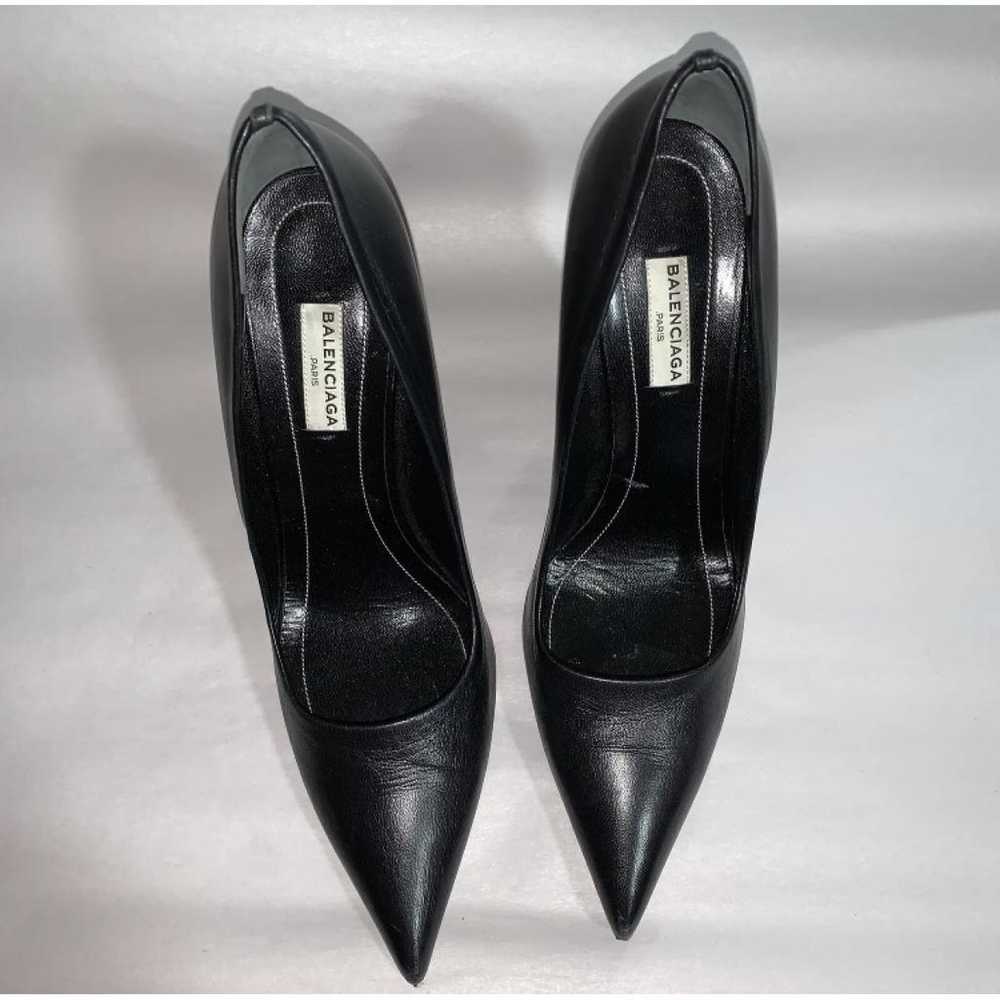 Balenciaga Knife leather heels - image 3