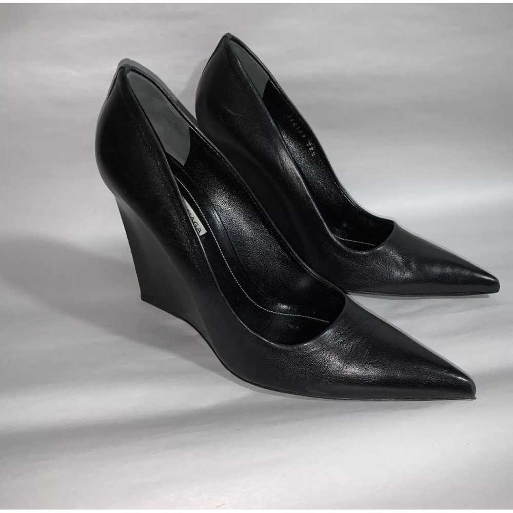 Balenciaga Knife leather heels - image 8