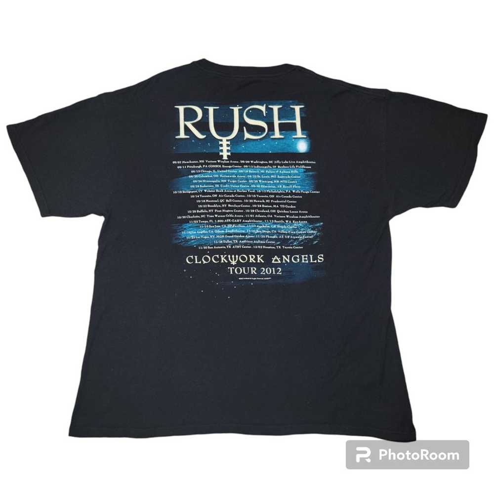 Rush Clockwork Angels 2012 Tour Graphic Design Pr… - image 3