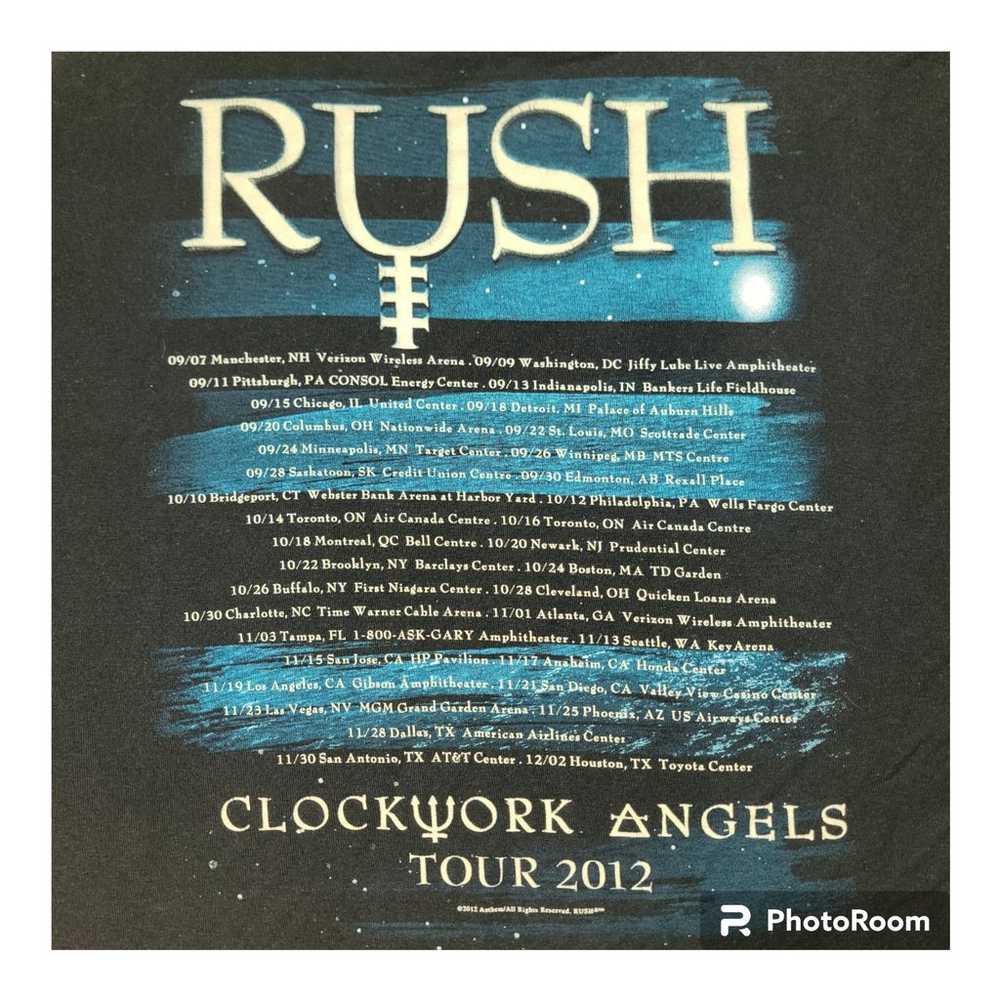 Rush Clockwork Angels 2012 Tour Graphic Design Pr… - image 4