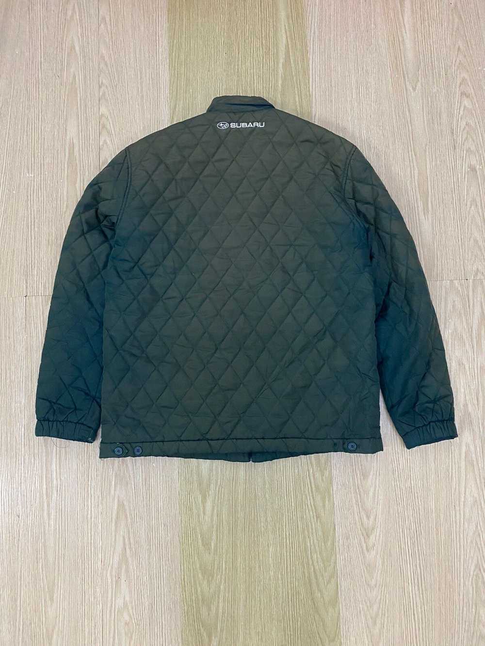 Japanese Brand × Racing Subaru XV quilted jacket - image 2