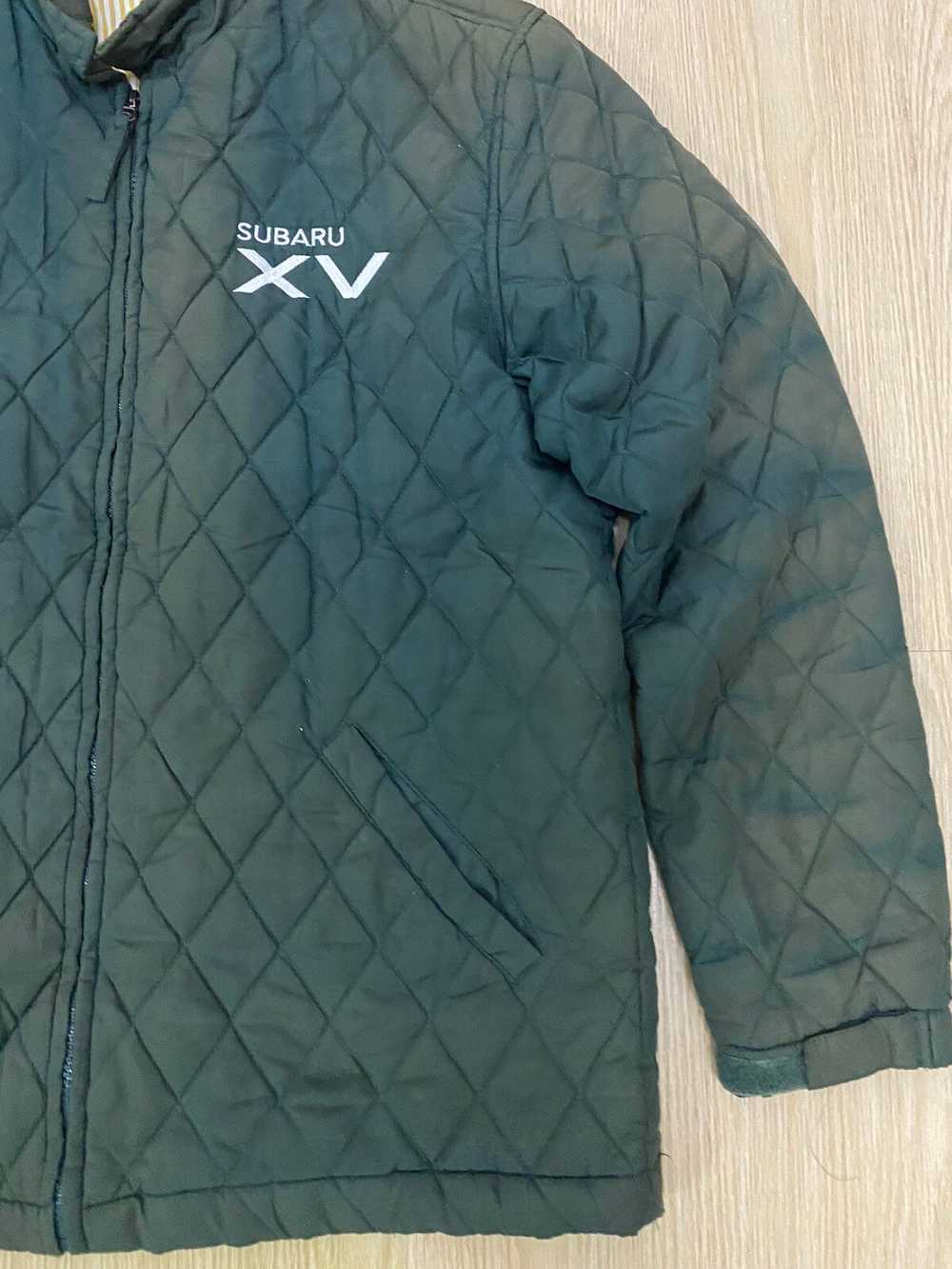 Japanese Brand × Racing Subaru XV quilted jacket - image 4