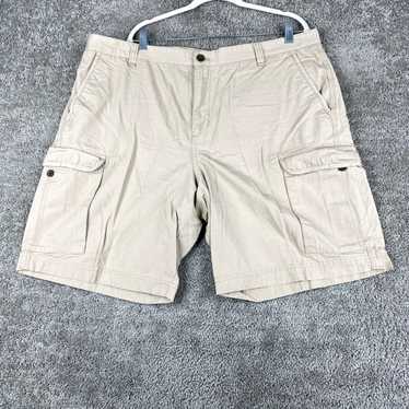 Chaps Chaps Cargo Shorts Men's Size 42 Tan Flat F… - image 1