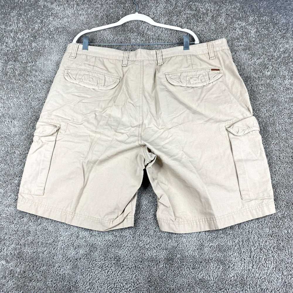 Chaps Chaps Cargo Shorts Men's Size 42 Tan Flat F… - image 3