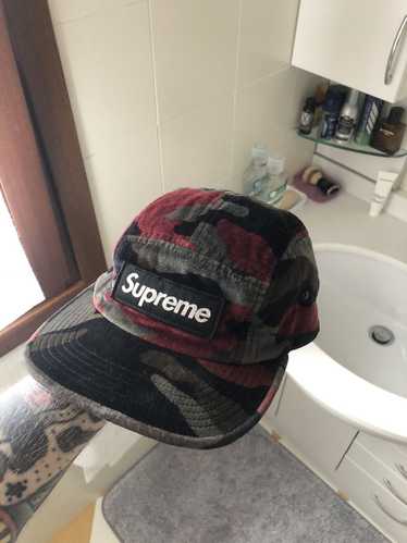 Supreme Supreme Velvet Camo Cap FW13