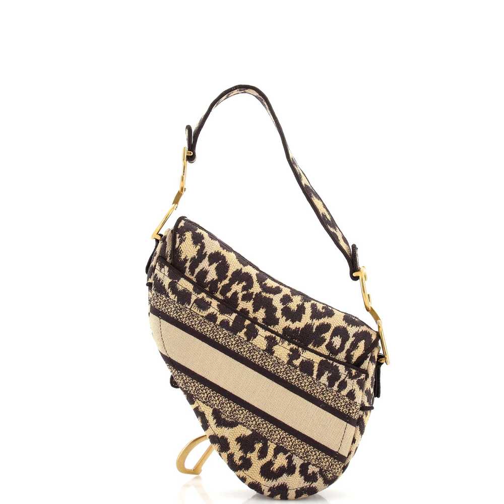 Christian Dior Saddle Handbag Mizza Embroidered C… - image 3