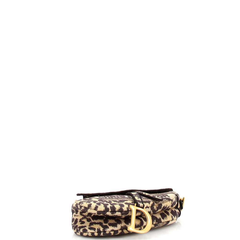 Christian Dior Saddle Handbag Mizza Embroidered C… - image 4