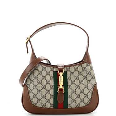 GUCCI Jackie 1961 Hobo GG Coated Canvas Small