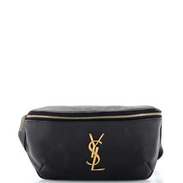Saint Laurent Classic Monogram Belt Bag Leather