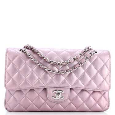 CHANEL Classic Double Flap Bag Quilted Iridescent 
