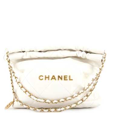 CHANEL 22 Chain Hobo Quilted Calfskin Small