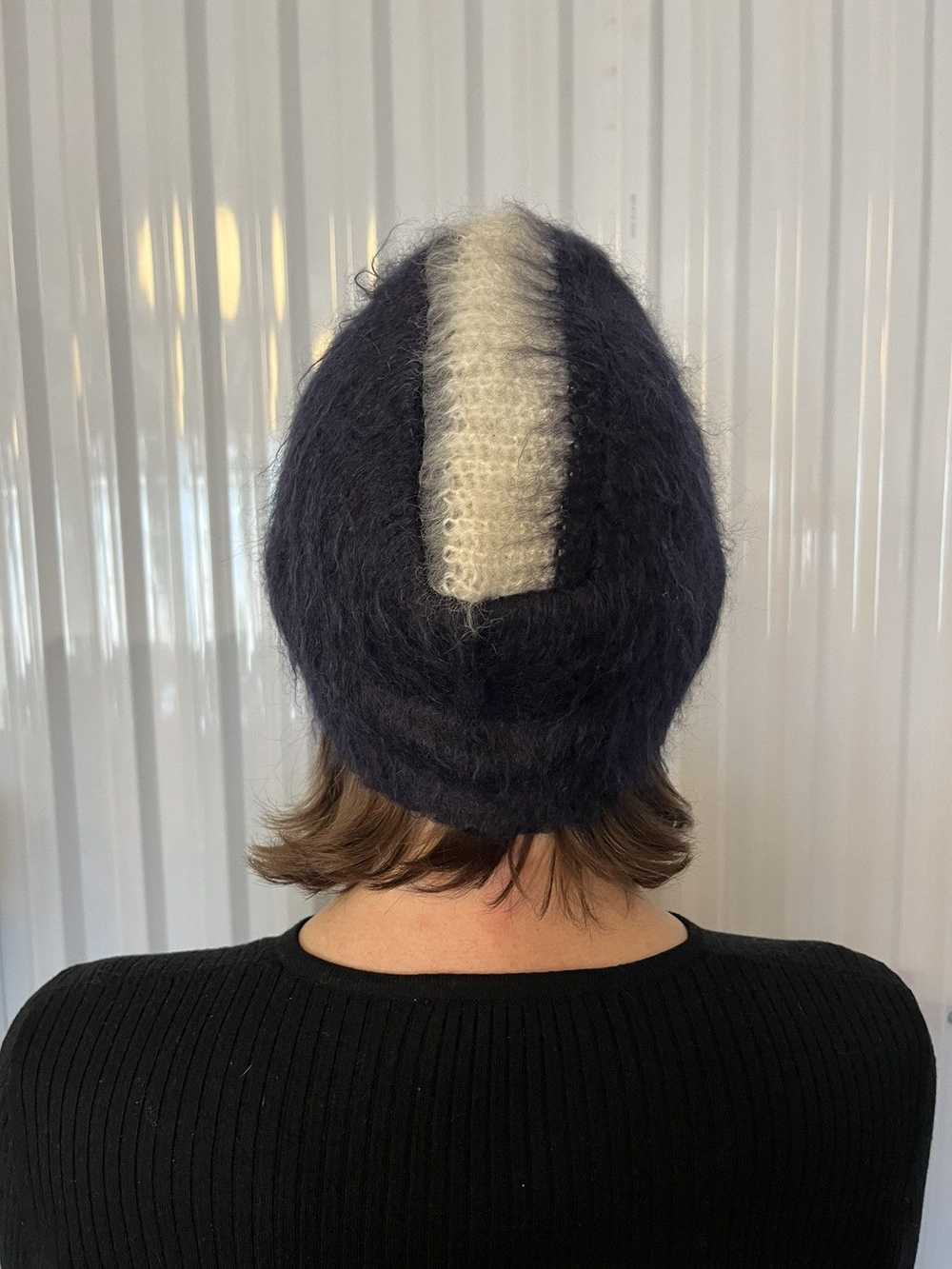 Prada AW07 Mohair Mohawk Beanie - image 9