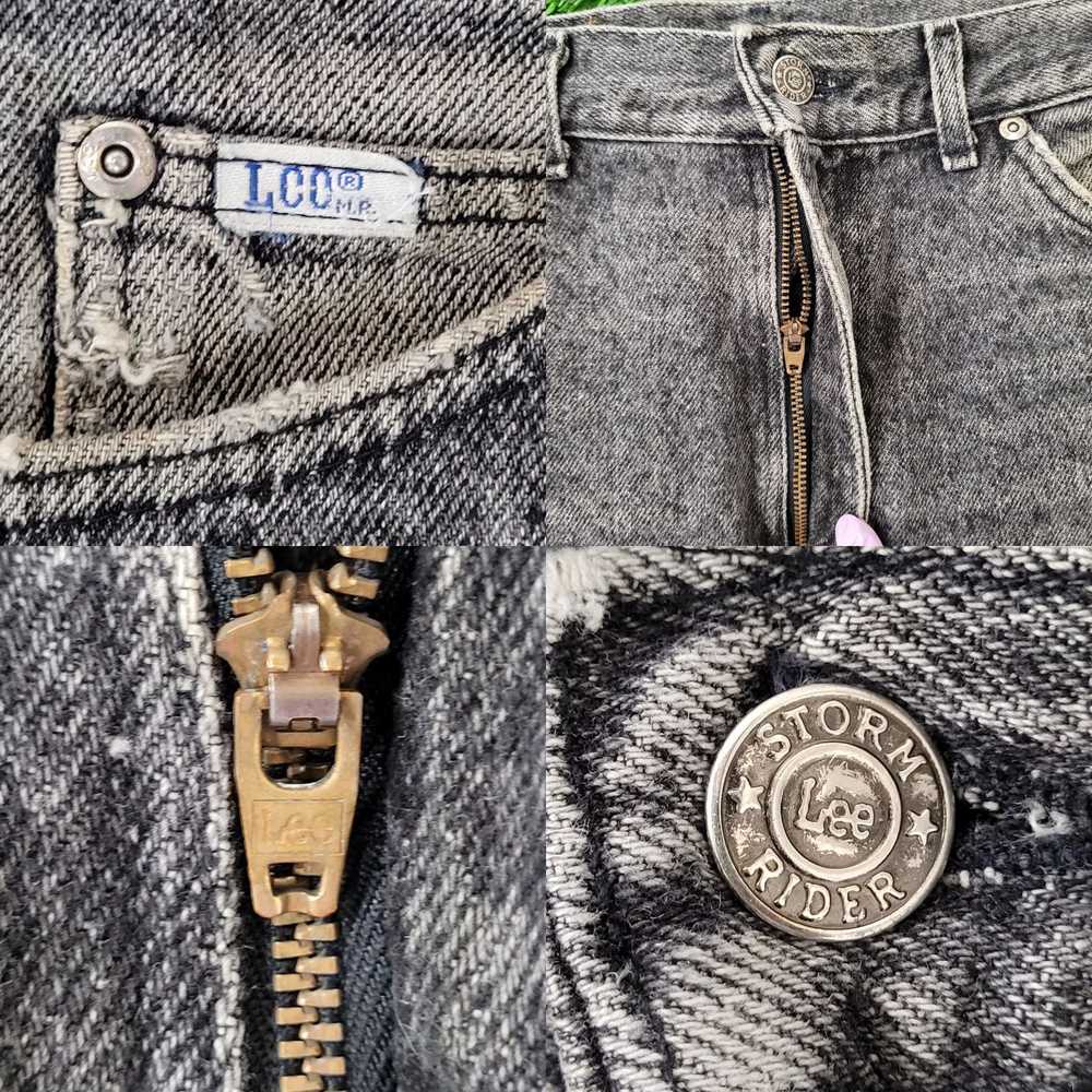 Lee Vintage LEE Storm-Rider Tapered Jeans 32x29 (… - image 4