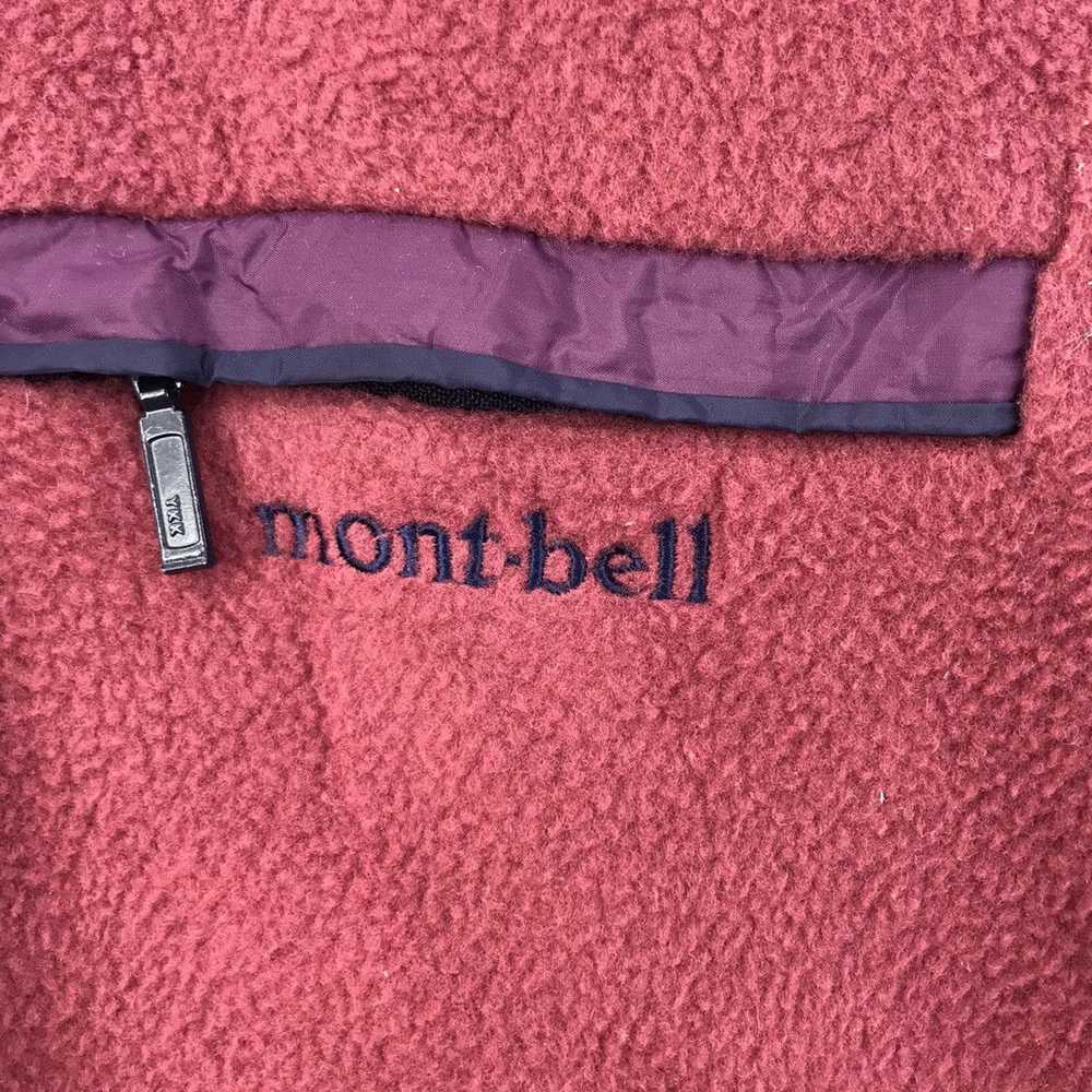 Montbell MONTBELL Pink Fleece Sweater Japanese Hi… - image 3