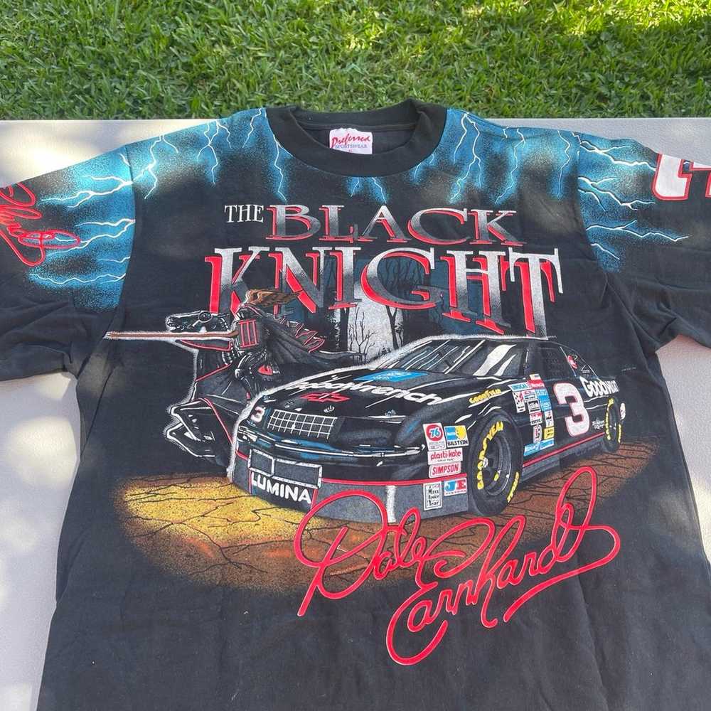 NASCAR vintage Dale Earnhardt The Black Knight gr… - image 3