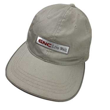 Olive GNC Live Well Ball Cap Hat Adjustable Baseba