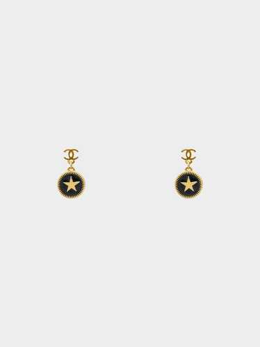 Chanel Spring 2001 Gold and Black CC Logo and Star