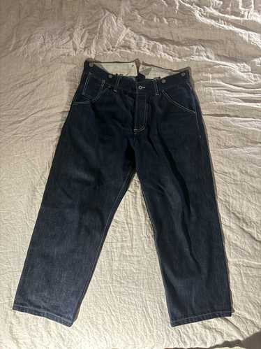 Dry Bones × Vintage Dry Bones SELVEDGE baggy jeans