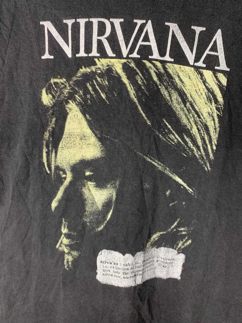 Band Tees × Nirvana × Vintage Vintage streetwear … - image 2