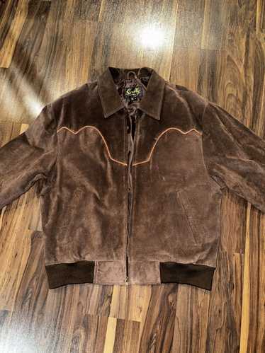 Genuine Leather × Leather Jacket × Vintage Vtg SCU