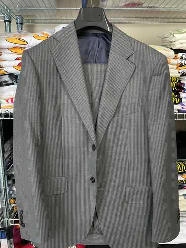 Suitsupply Suitsupply Gray Pinstriped Napoli Suit
