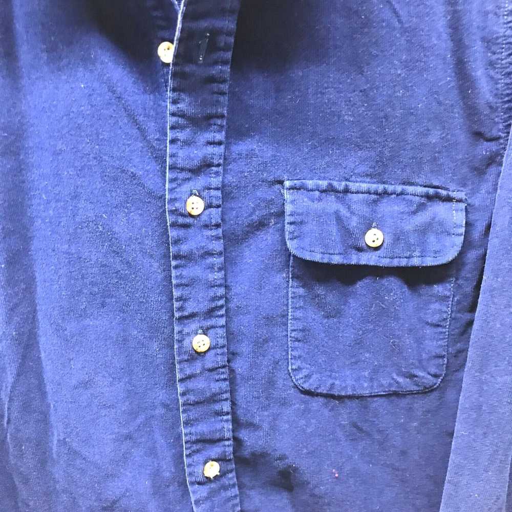Sears Vintage Sears Shirt Adult Small Blue Cordur… - image 3