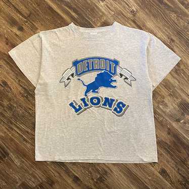 Vintage 1990s Detroit Lions Spellout Shirt