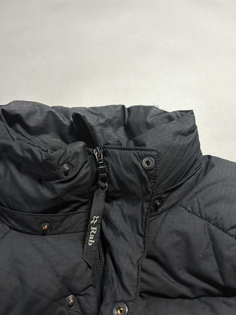 Rab × Vintage Rab puffer jacket vintage black per… - image 4