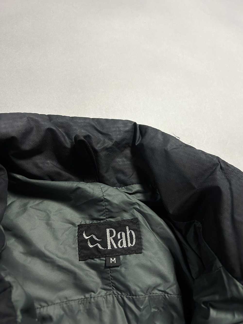 Rab × Vintage Rab puffer jacket vintage black per… - image 5