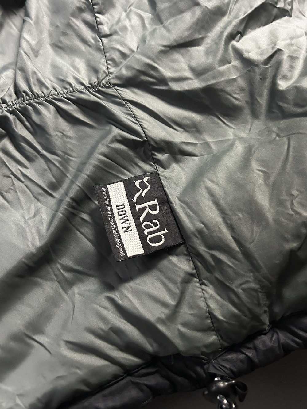 Rab × Vintage Rab puffer jacket vintage black per… - image 6