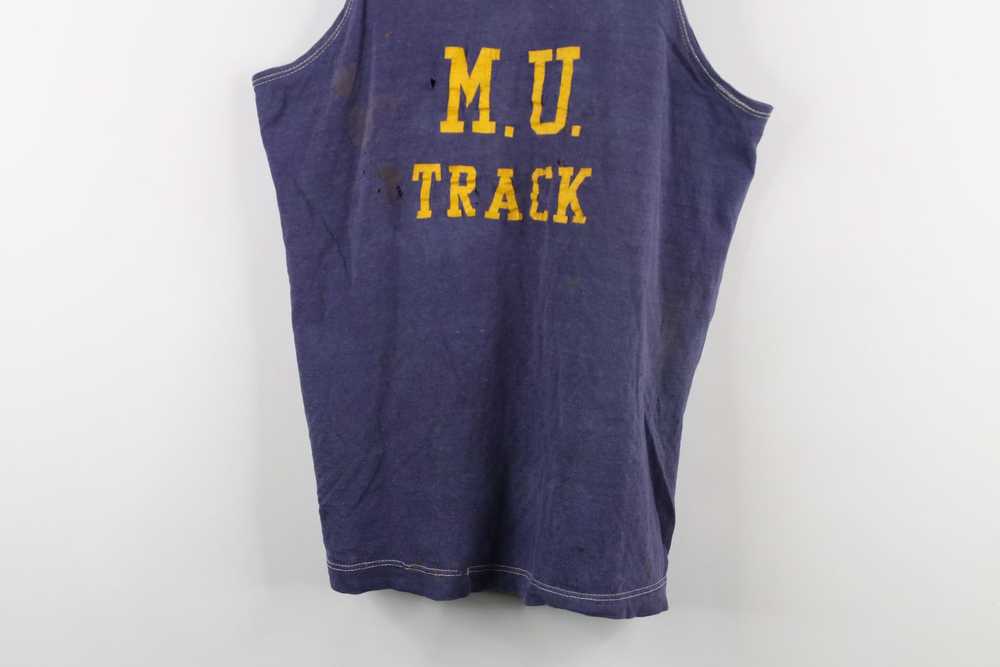 Vintage Vintage 60s 70s of Missouri Track Jersey … - image 3