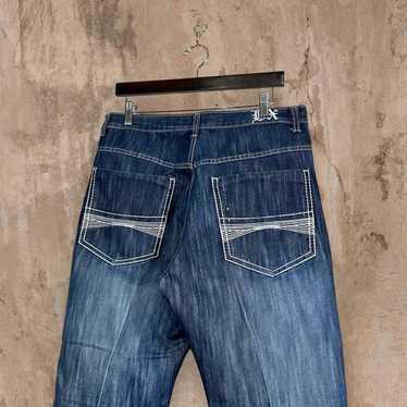 Vintage Skater Wide Leg Jeans Brooklyn Xpress Dar… - image 1