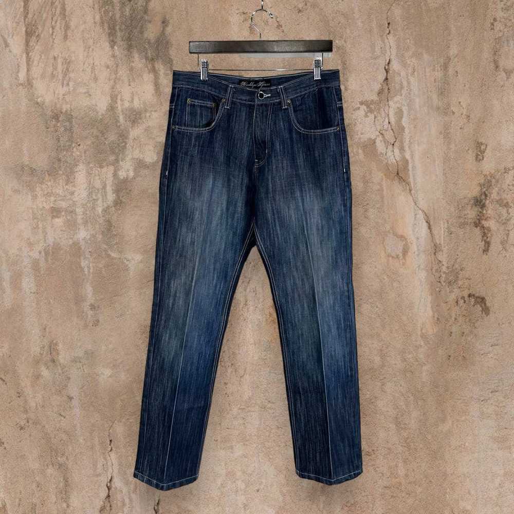 Vintage Skater Wide Leg Jeans Brooklyn Xpress Dar… - image 3