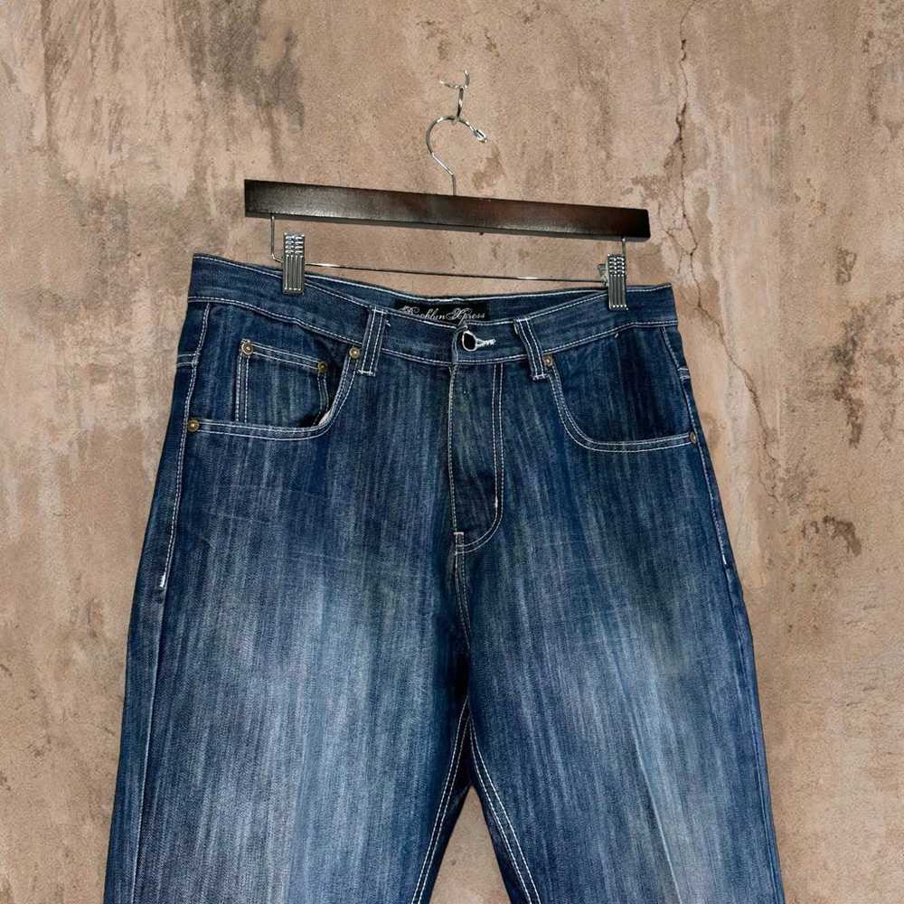 Vintage Skater Wide Leg Jeans Brooklyn Xpress Dar… - image 4