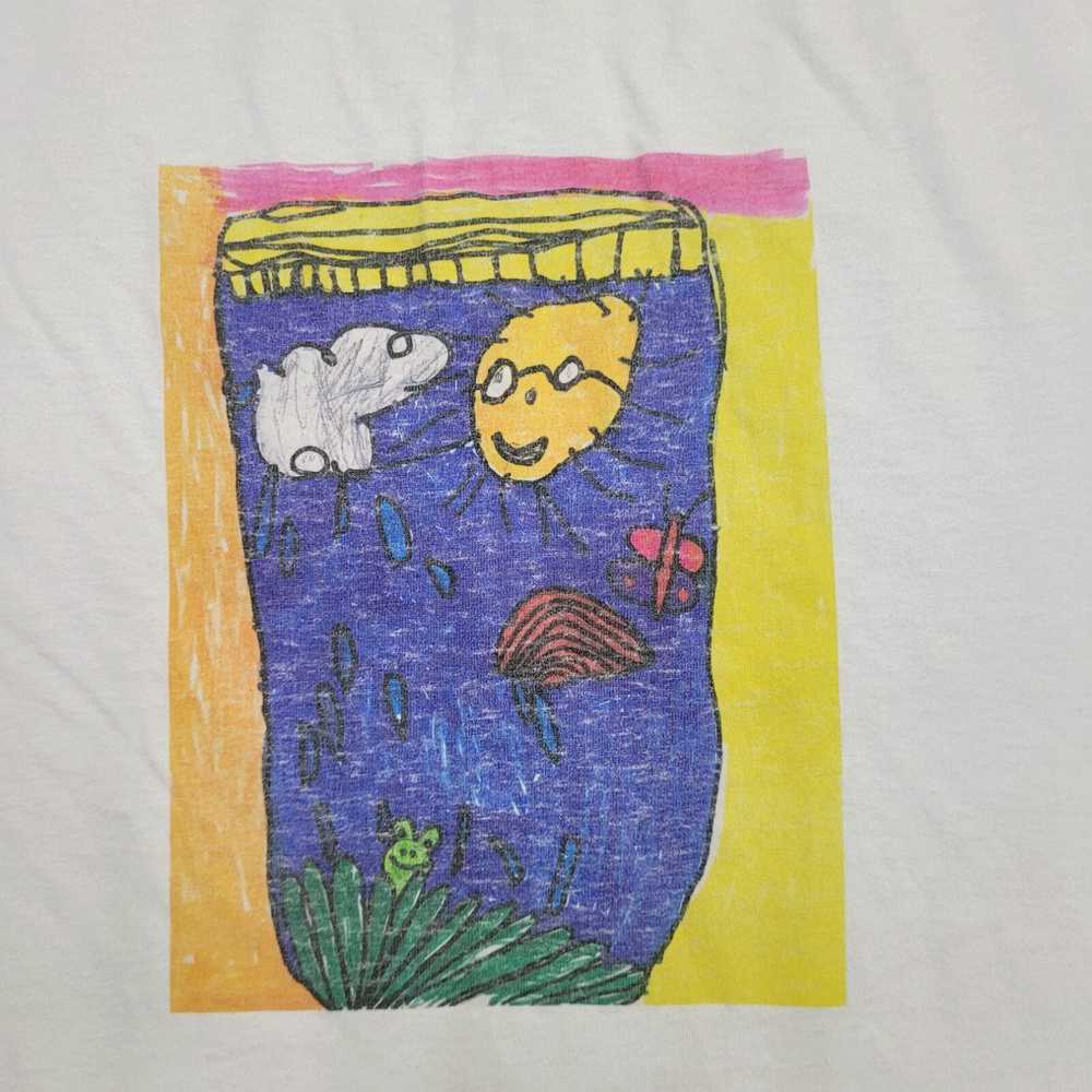 Fruit Of The Loom Vintage 90s Funny Colorful Suns… - image 3