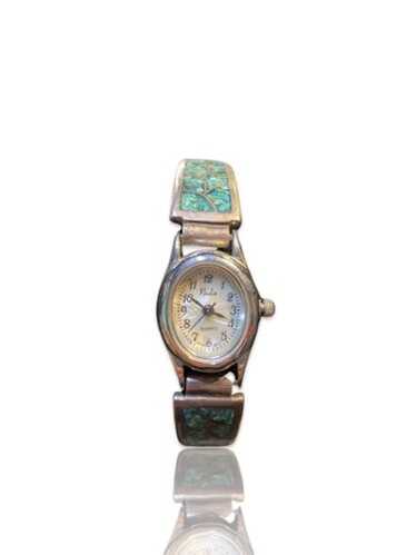 Women's Nadia Turquoise Sterling Silver Liberty Face Native