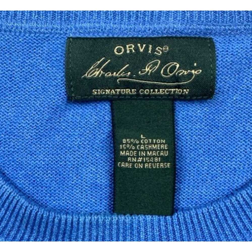 Orvis Orvis Men's Signature Pullover Cashmere/Cot… - image 3