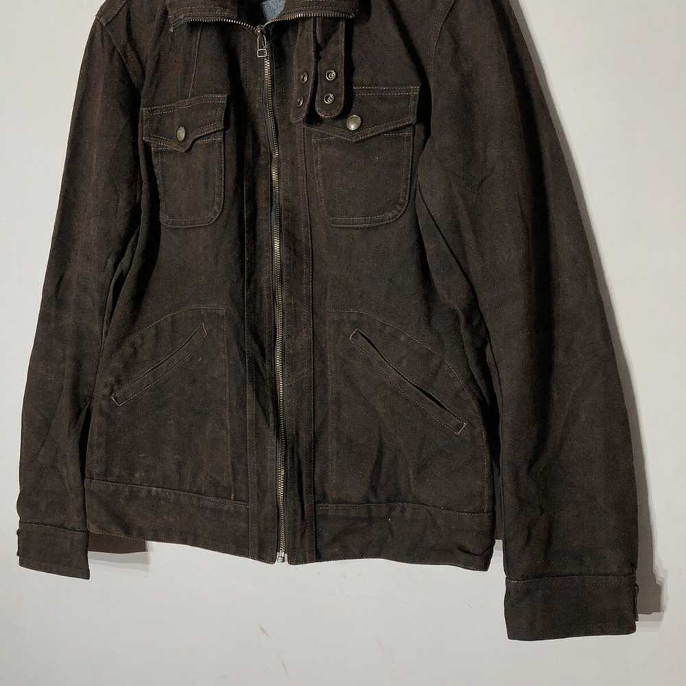 Bigi × Leather Jacket Radmess Men's BIGI Parachut… - image 4