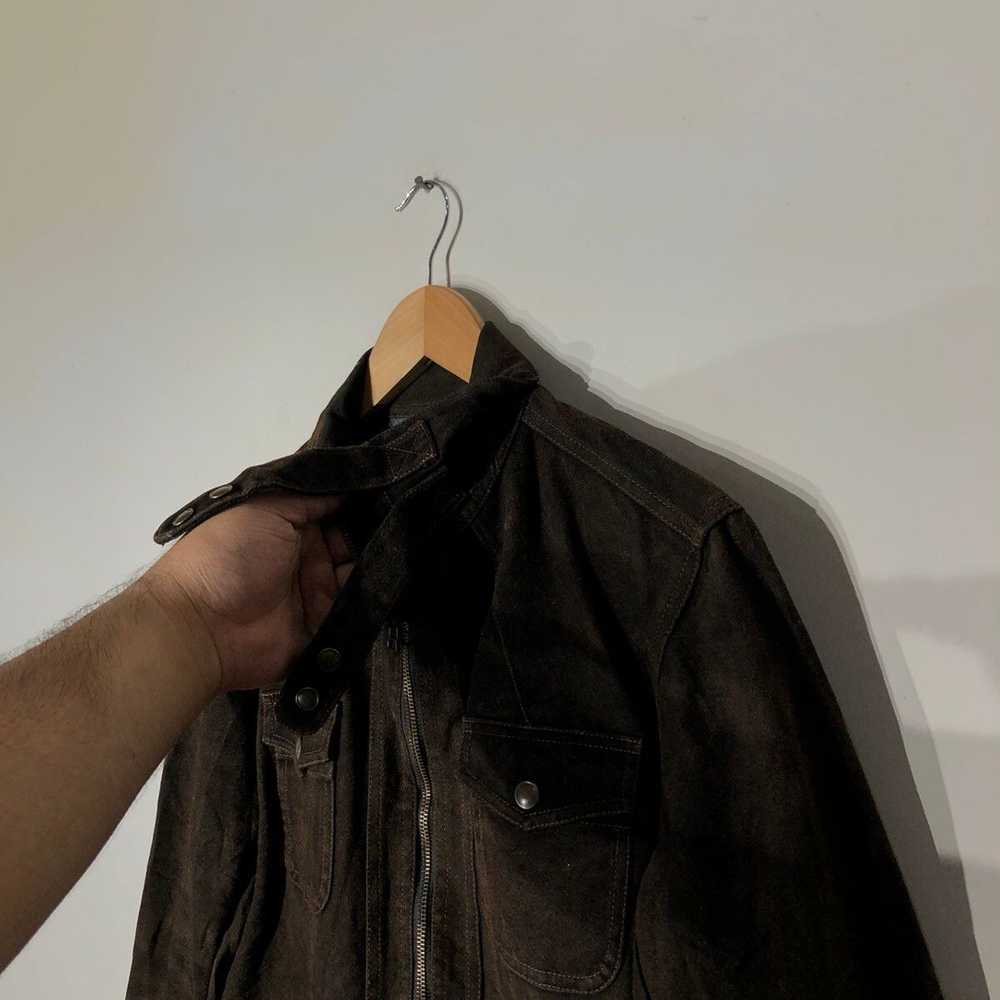 Bigi × Leather Jacket Radmess Men's BIGI Parachut… - image 6