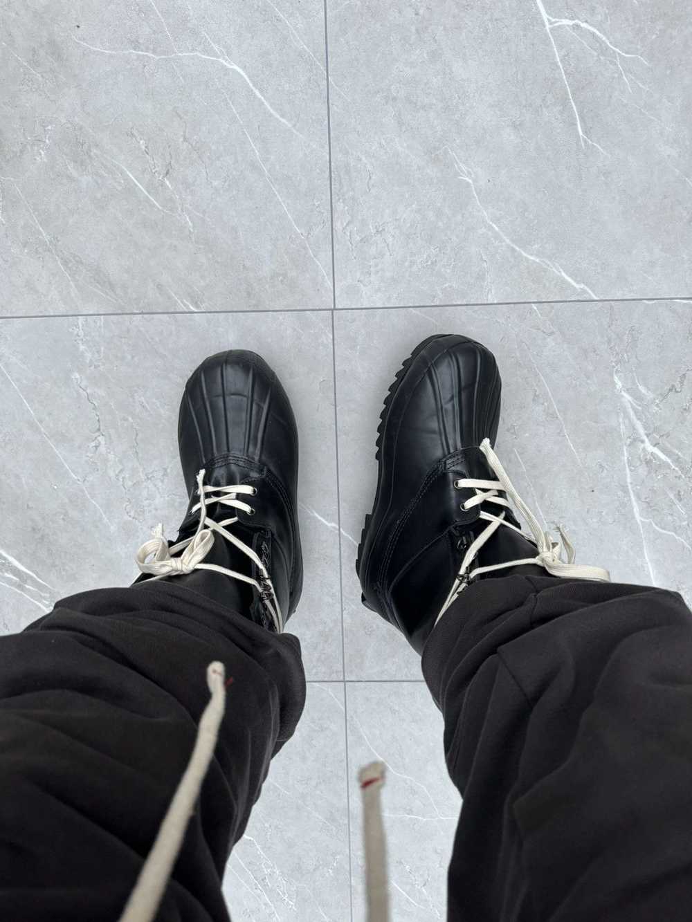 Avant Garde × Combat Boots × Vintage Black Vintag… - image 2