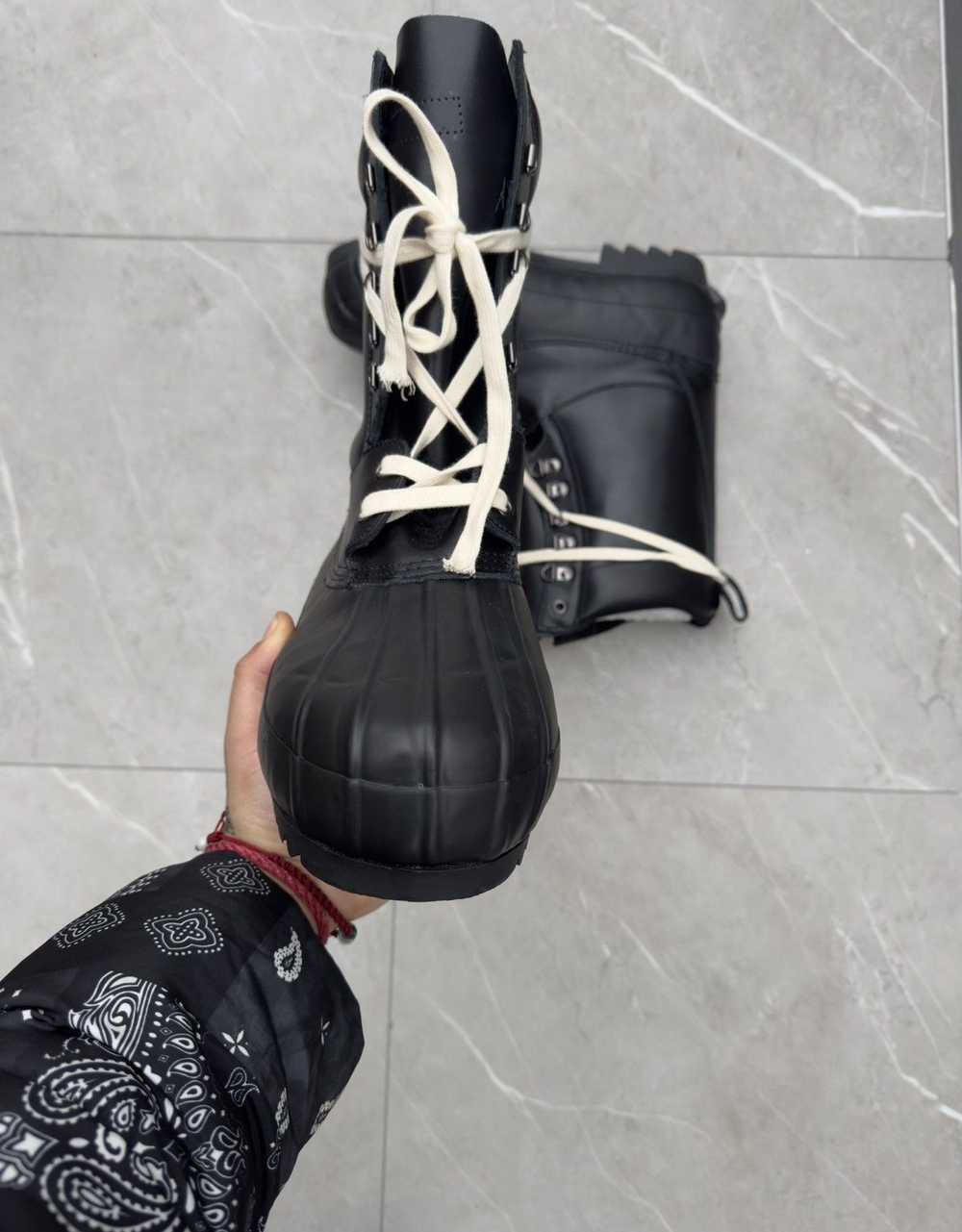 Avant Garde × Combat Boots × Vintage Black Vintag… - image 7