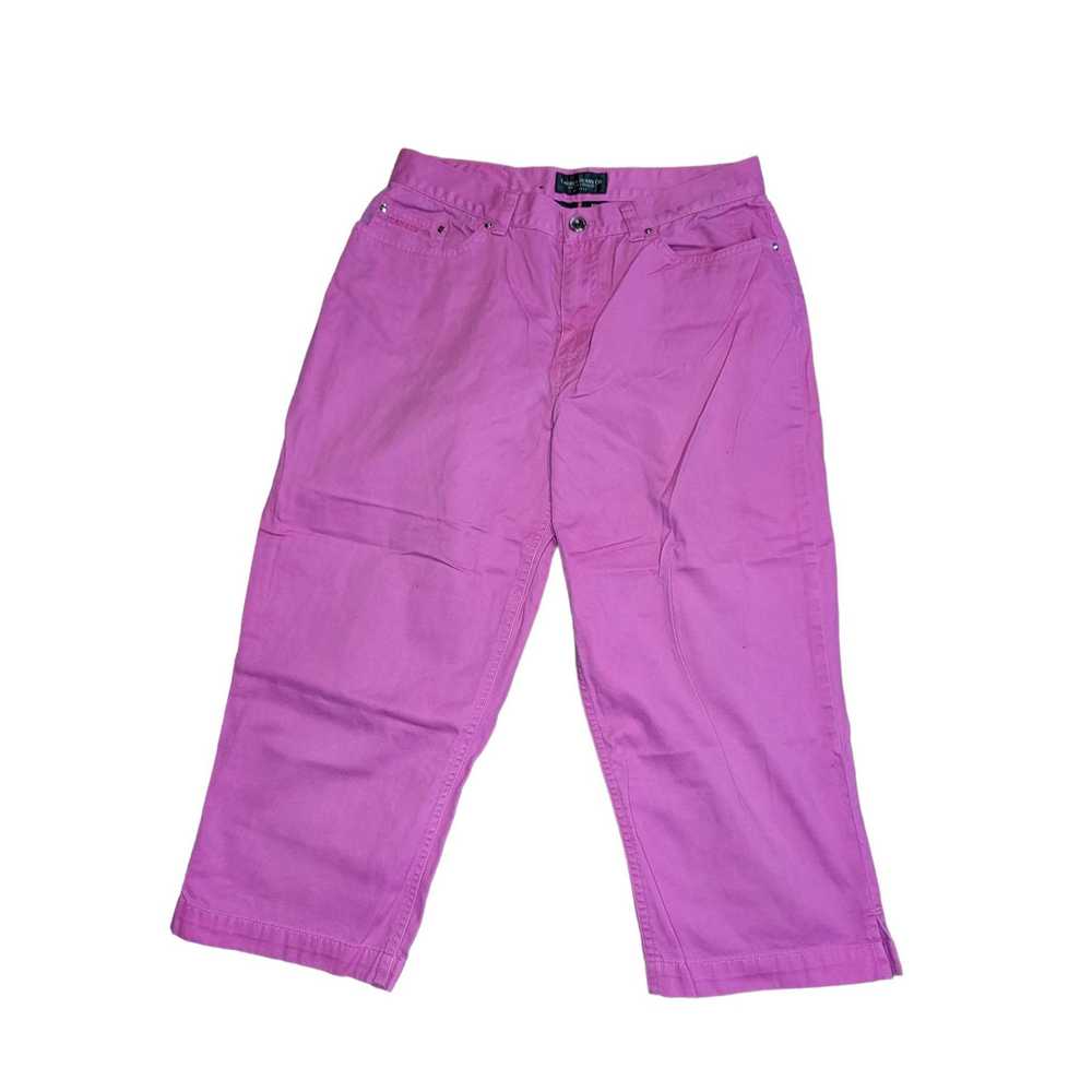 Ralph Lauren Lauren Jeans Co. Pink Sz 10 Petite C… - image 2