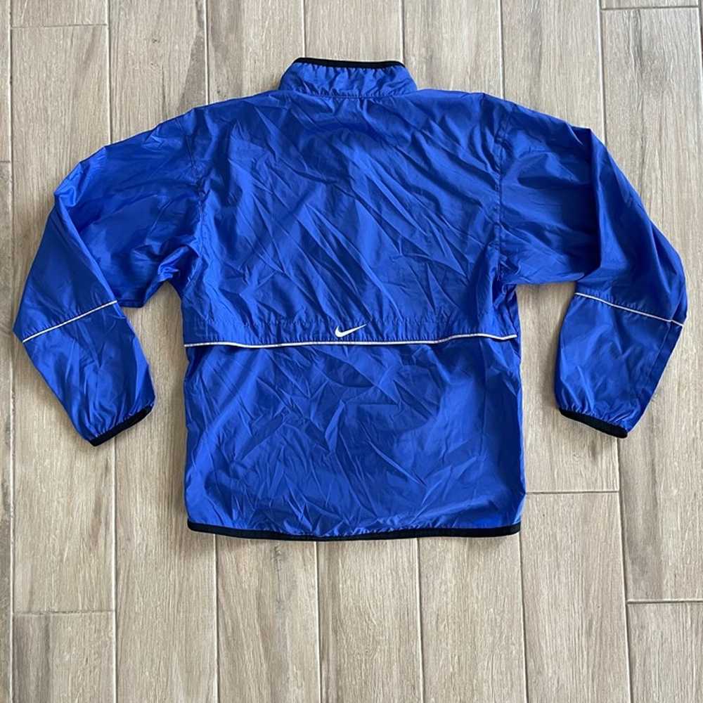 Vintage Nike Windbreaker Jacket Men's Small Blue … - image 8