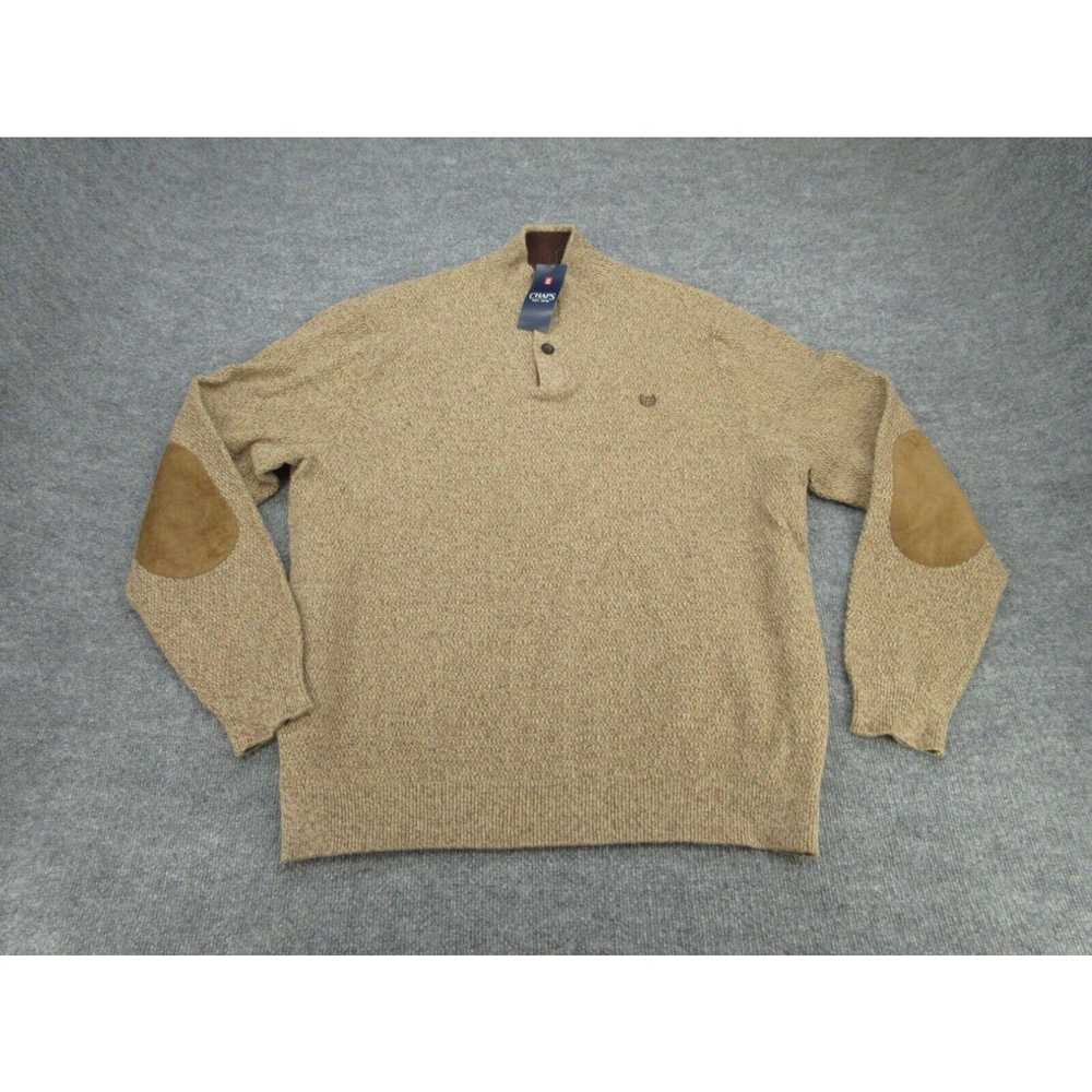 Chaps Ralph Lauren Chaps Sweater Mens XXL 2XL Bro… - image 1