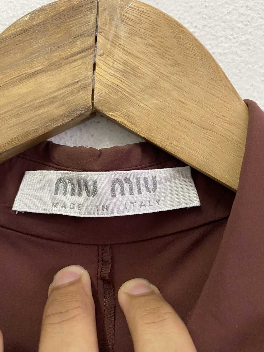 Italian Designers × Miu Miu Vintage Miu Miu Brown… - image 2